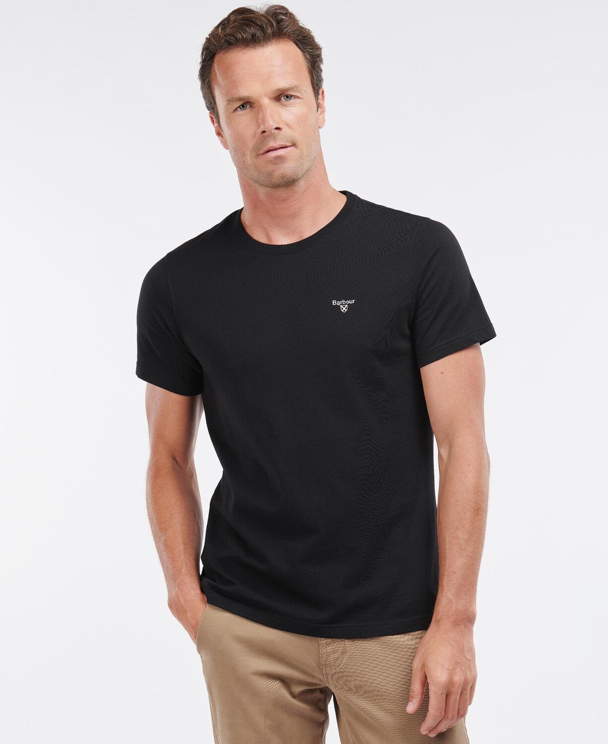 Barbour Essential Sports T-Shirt BK31 Black