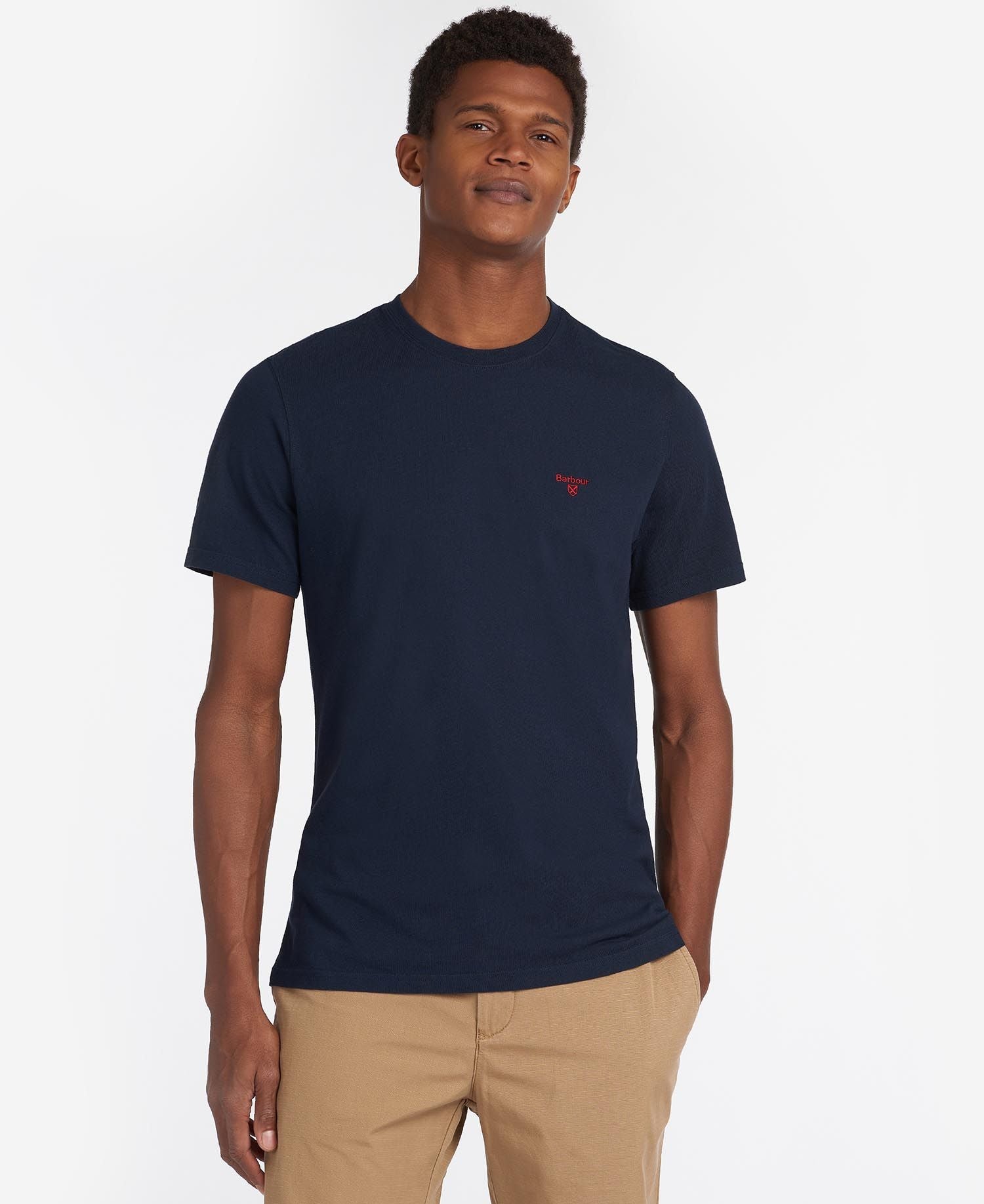 Barbour Essential Sports T-Shirt NY91 Navy
