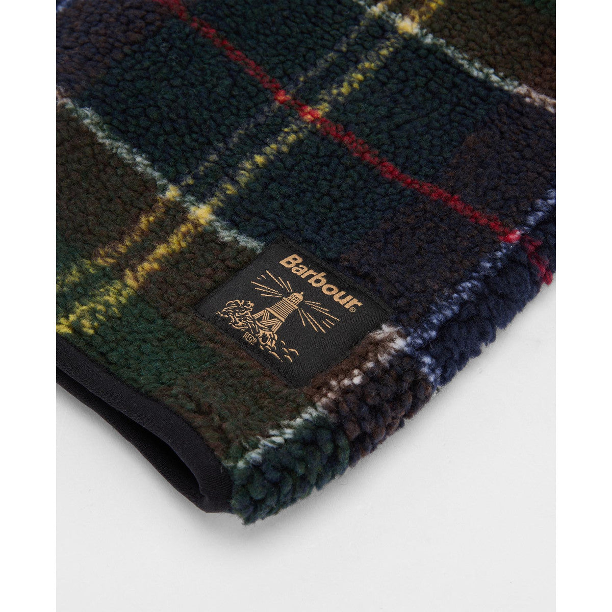 Barbour Field Fleece Tartan Snood TN11 Classic Tartan