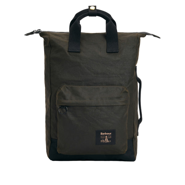 Barbour Field Wax Backpack OL71 Olive