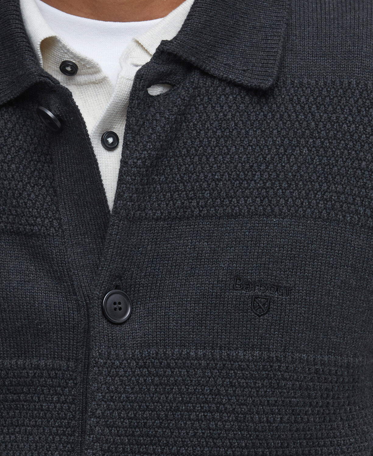 Barbour Filley Cardigan BK52 Black