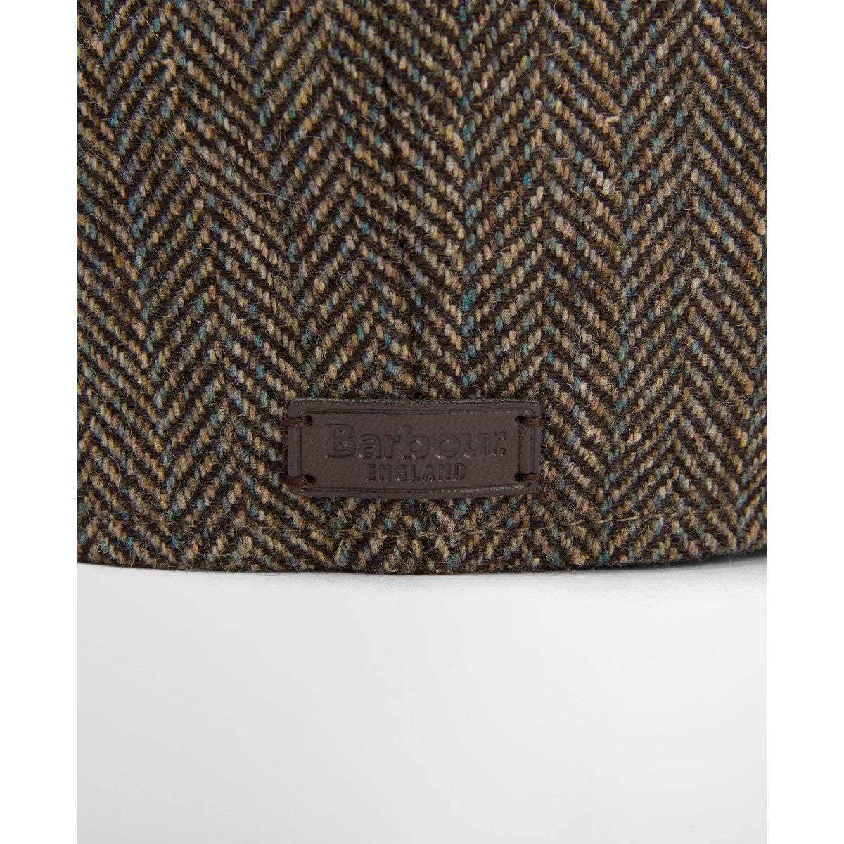Barbour Fyne Tweed Baker Boy Cap BR71  Brown
