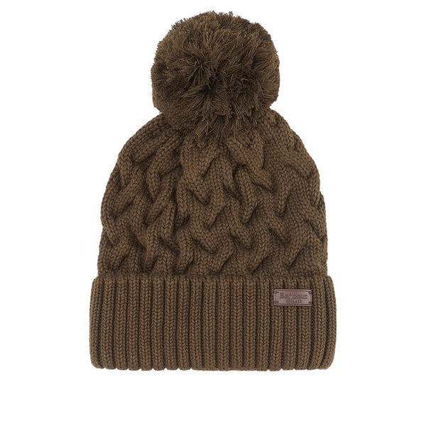 Barbour Gainford Cable Beanie OL71 Olive