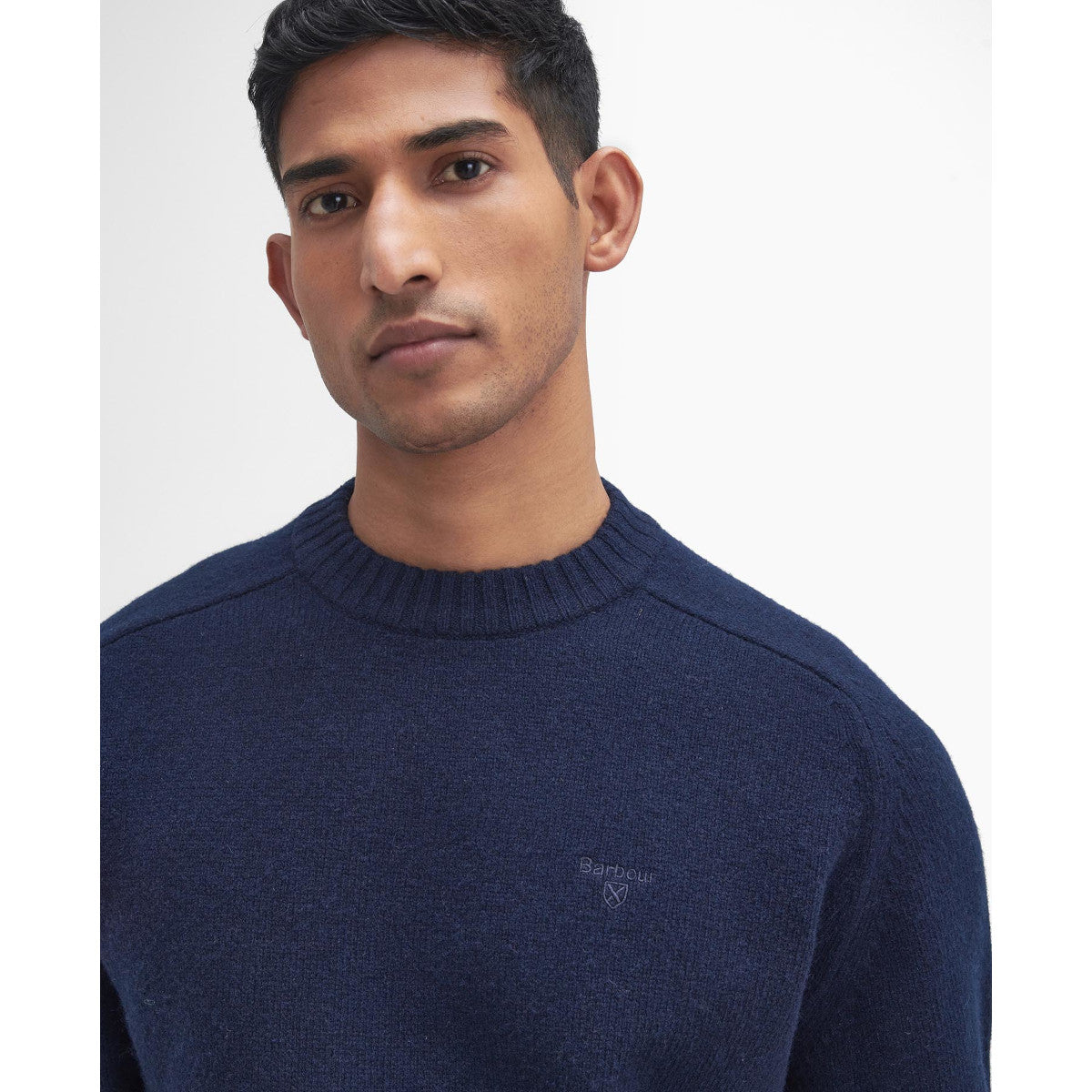 Barbour Grangetown Crew Neck Sweater NY91 Navy