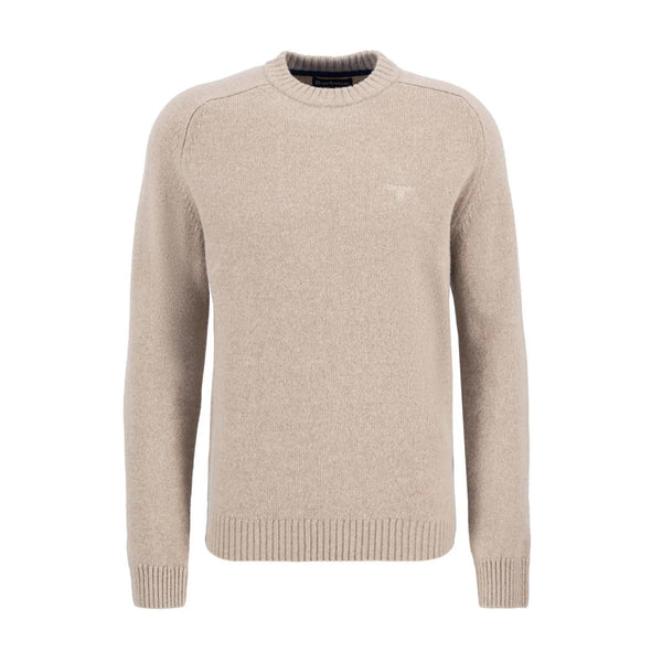 Barbour Grangetown Crew Neck Sweater ST17  Washed Stone