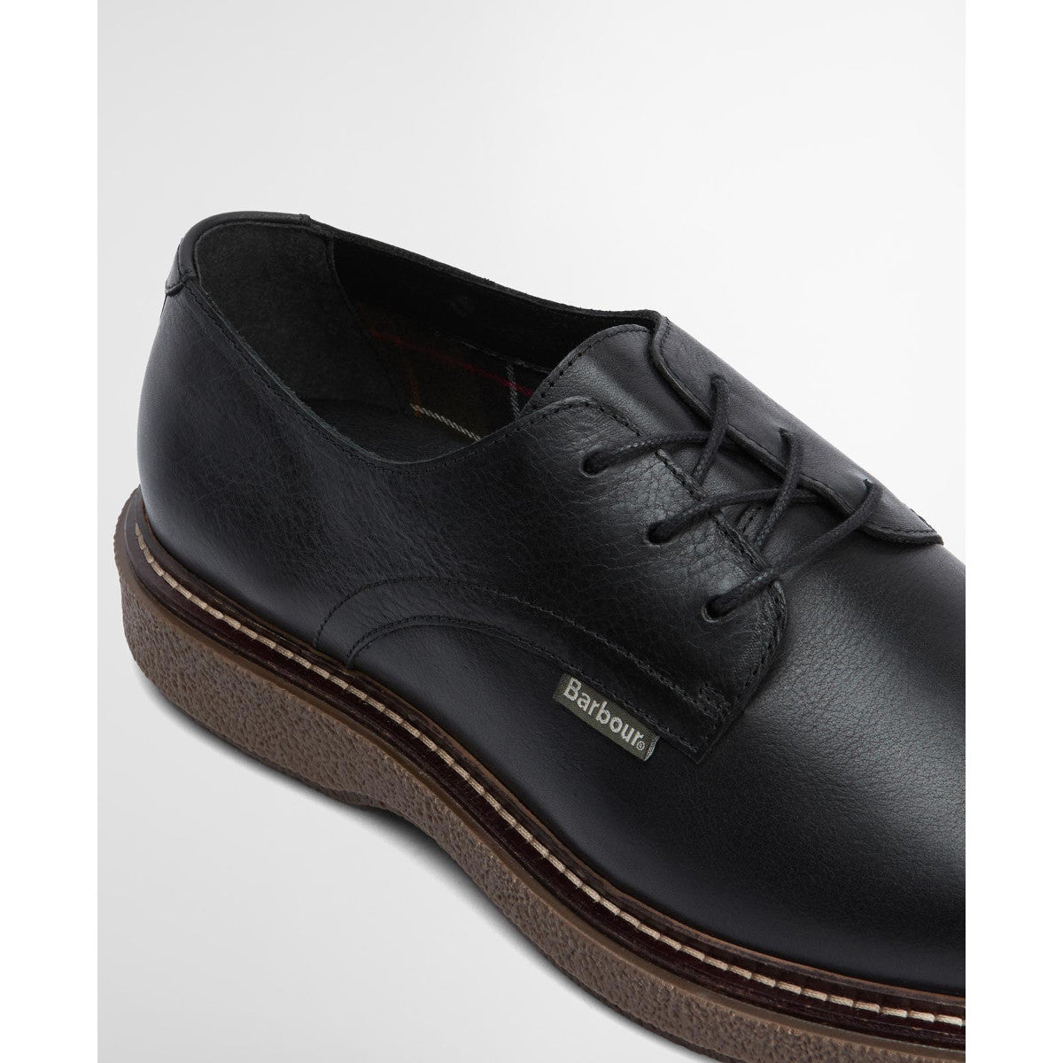 Barbour Harefield Derby Shoes BK51  Black