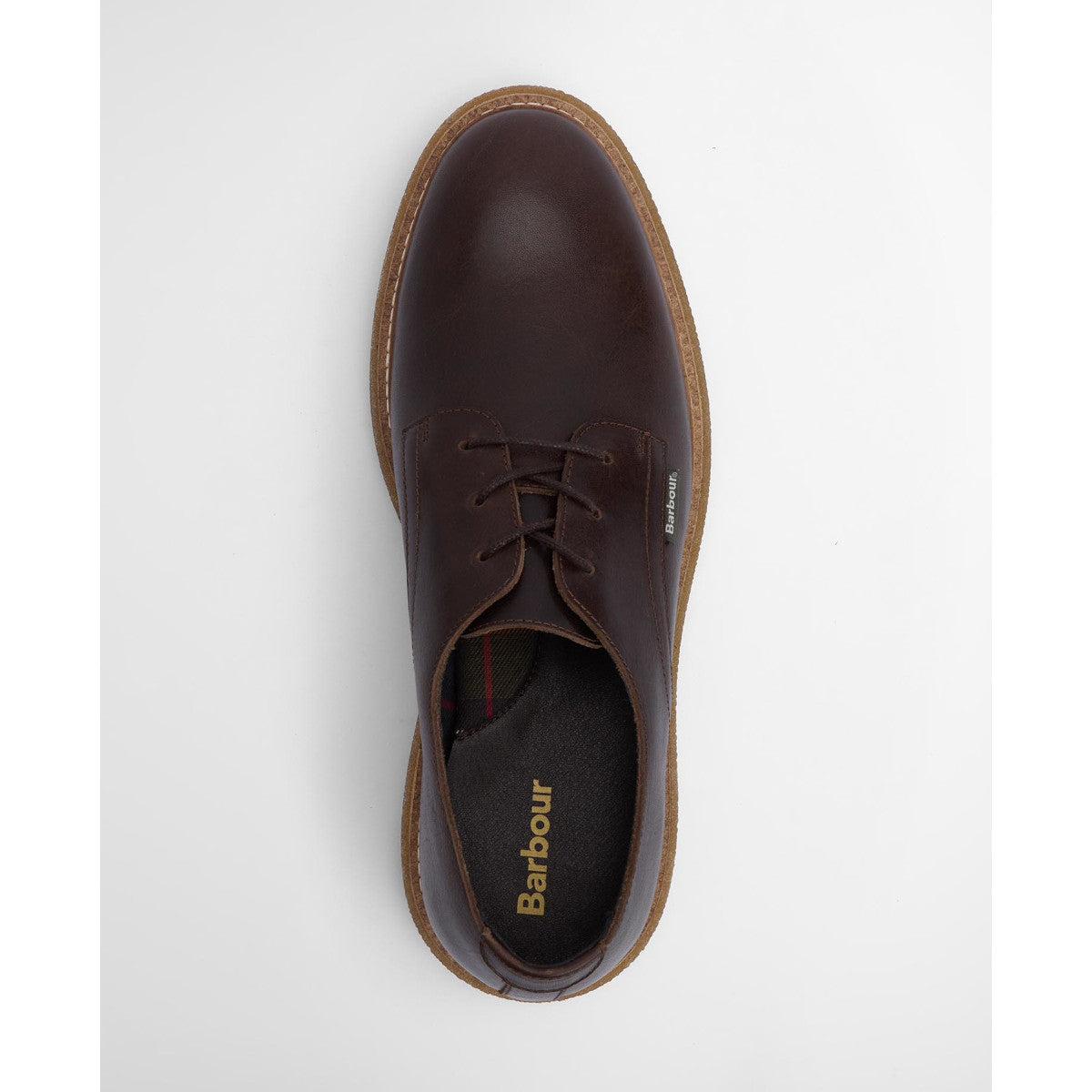 Barbour Harefield Derby Shoes BR98 Chocolate