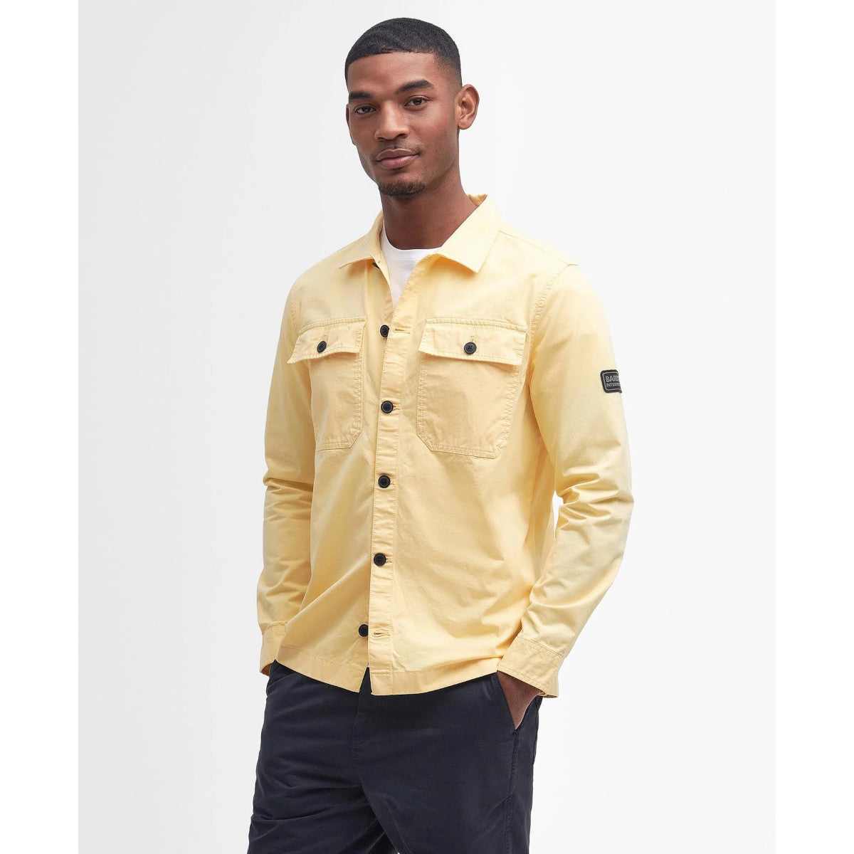 Barbour International Adey Overshirt CN52 Dusty Yellow