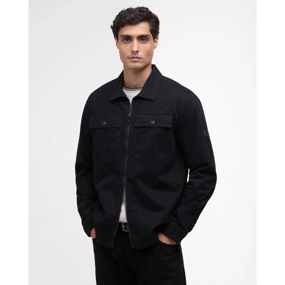 BarbourInternationalArkleOvershirtBK11Black__3