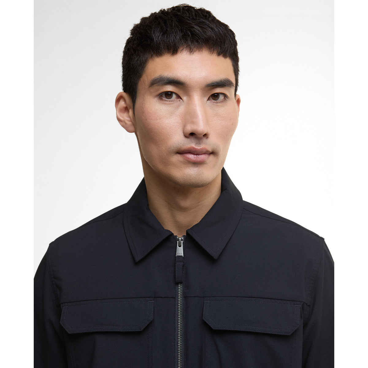 Barbour International Ash Overshirt NY91 Navy