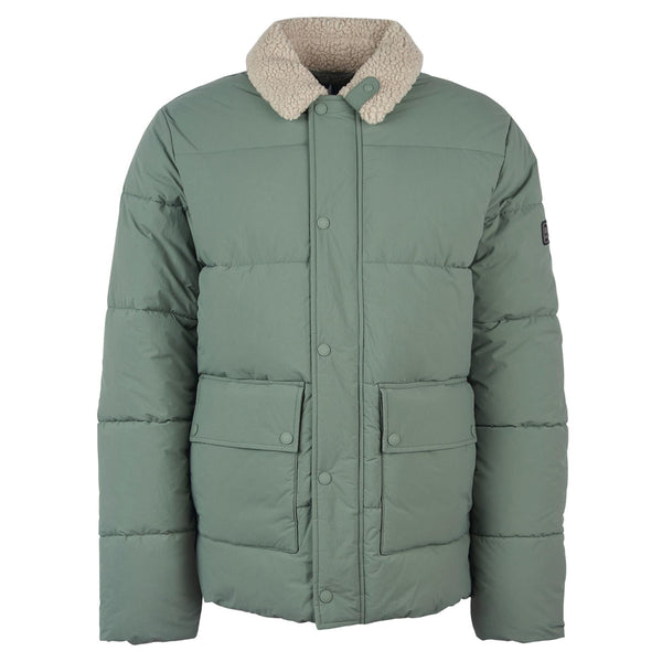Barbour International Auther Deck Quilt Jacket GN31 Green