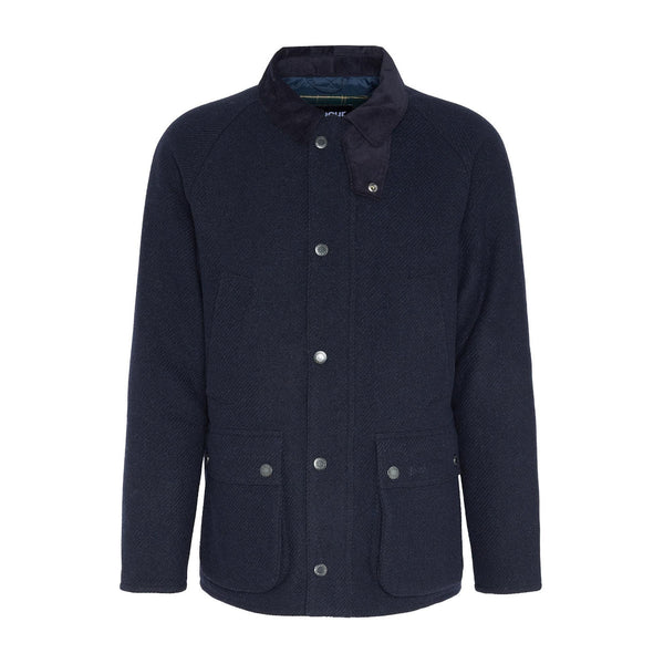 Barbour International Bedale Wool Jacket NY73  Navy/Greenloch