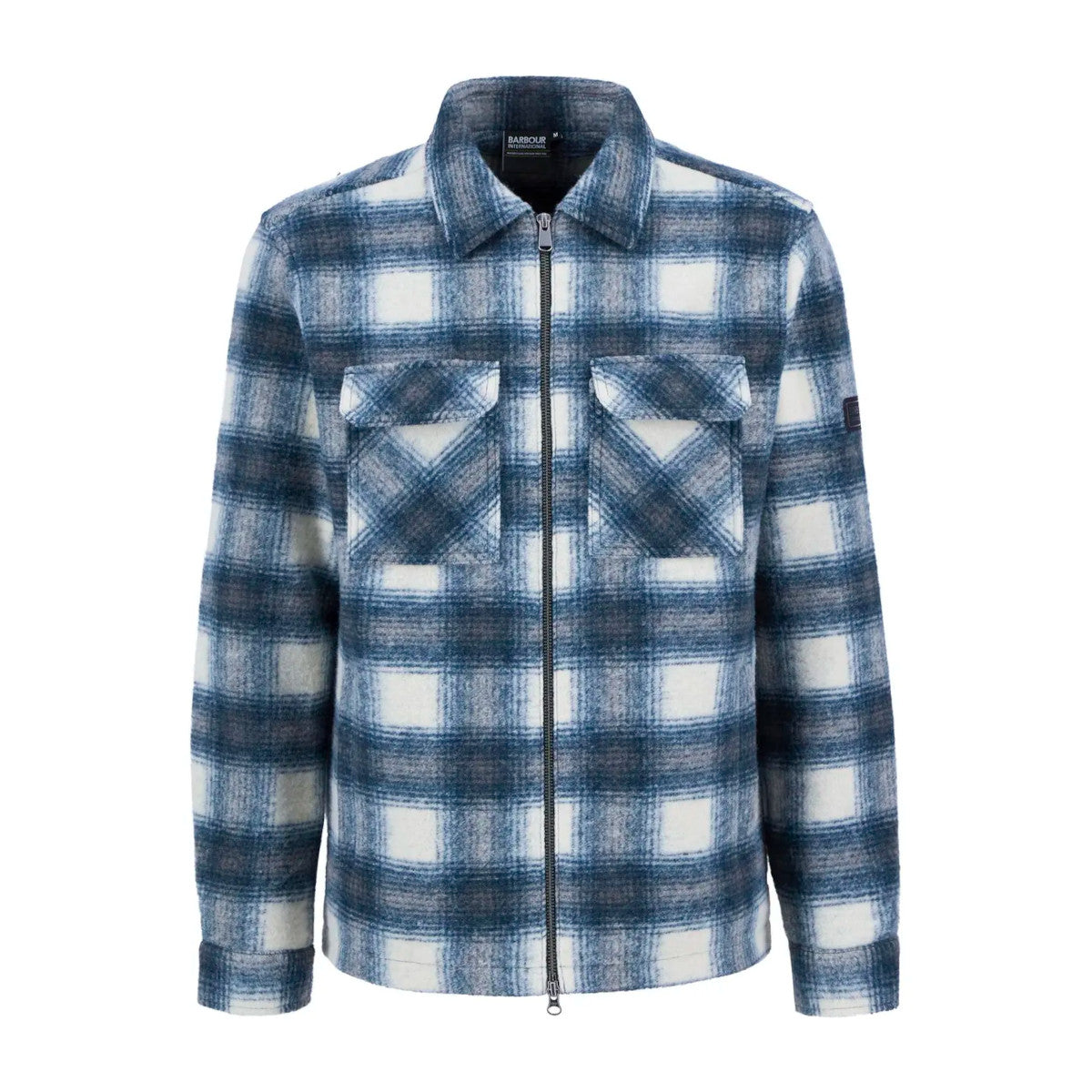 Barbour International Clayton Overshirt GN87 Shaded Emerald