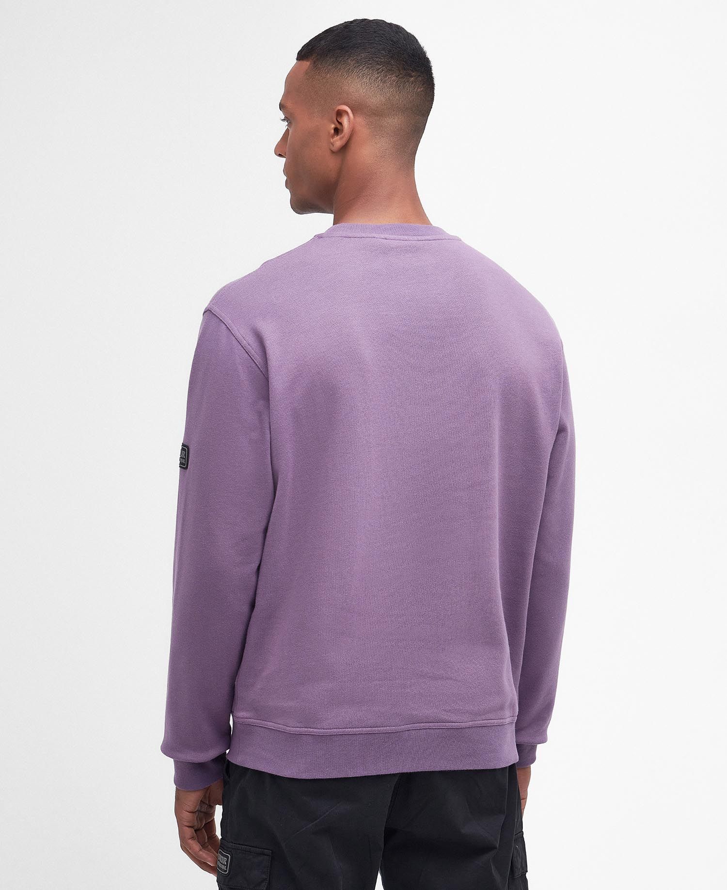 Barbour International Counter Crew Sweatshirt PU19 Purple Haze