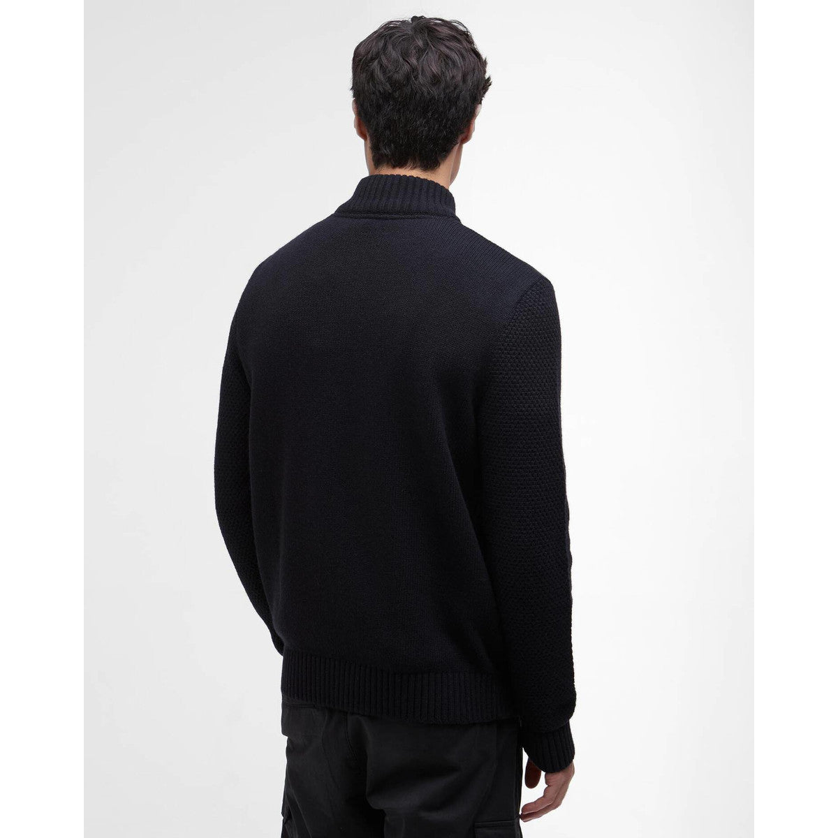 BarbourInternationalEnfieldFunnelNeckSweaterBK11Black__4