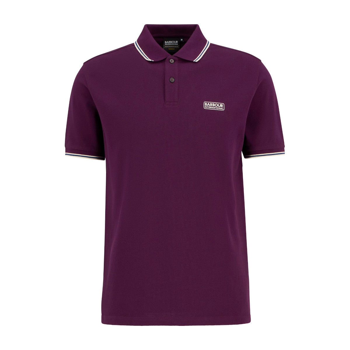 BarbourInternationalEvanTipPoloShirtPU99PotentMerlot__1