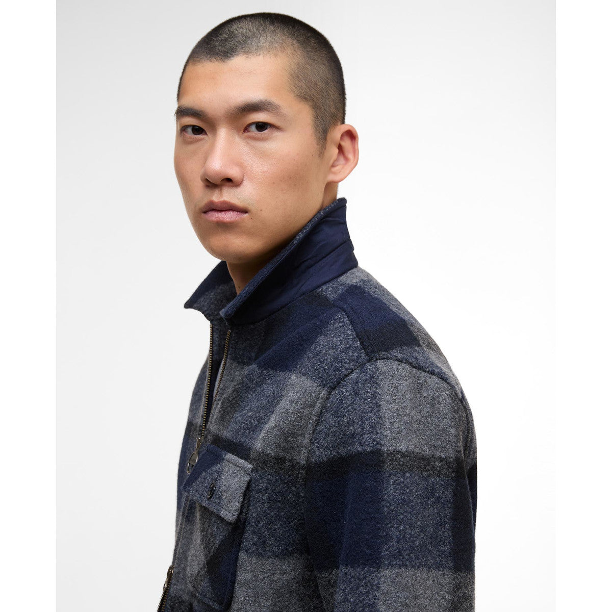 Barbour International Hailwood Overshirt NY91 Navy