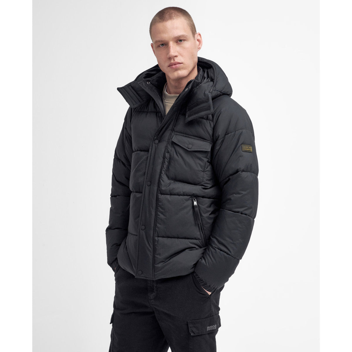 Barbour International Haze Puffer BK11 Black