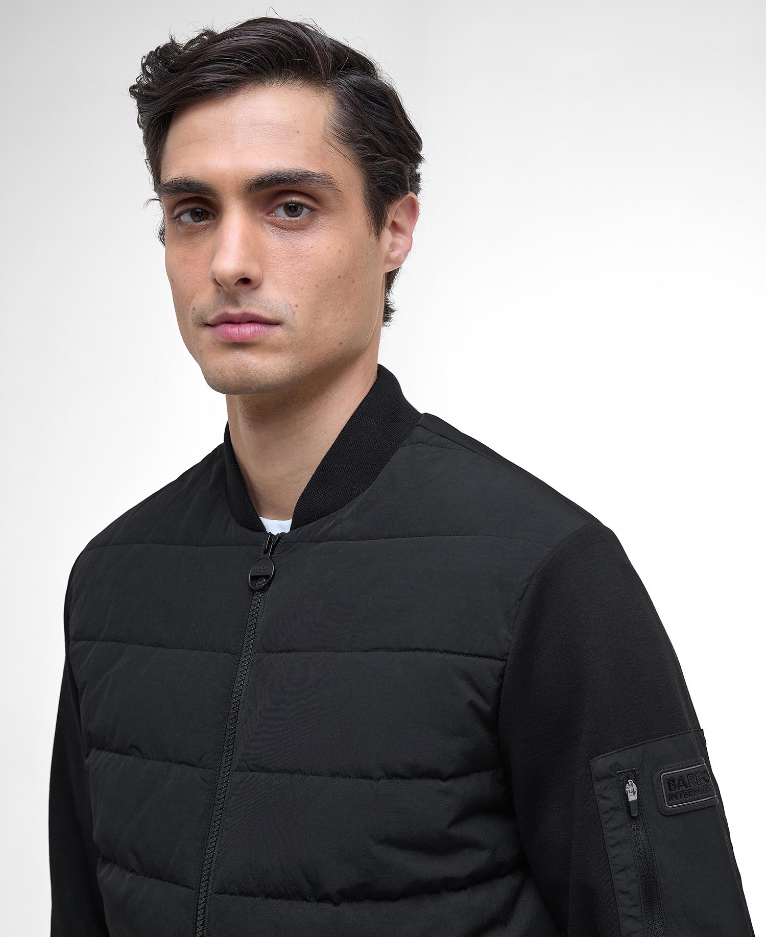 Barbour International Holmes Bomber Jacket BK11 Black