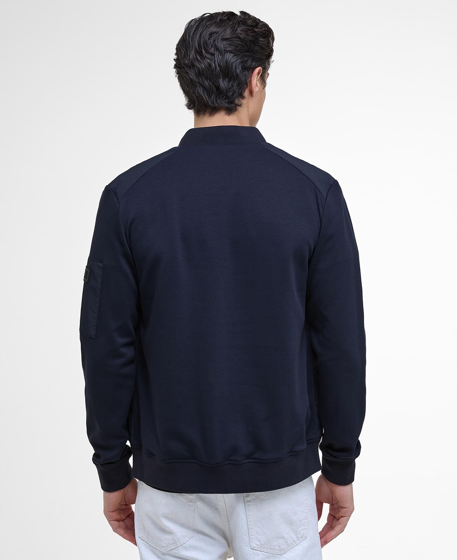 Barbour International Holmes Bomber Jacket NY91 Navy