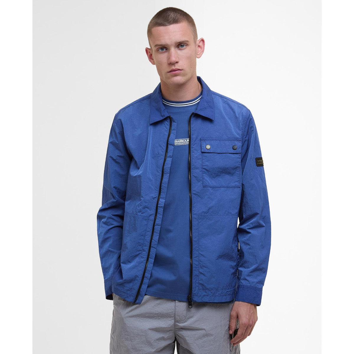 Barbour International Inline Overshirt BL71 Blue