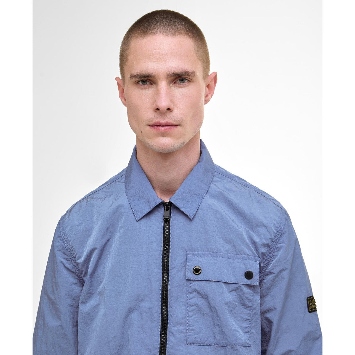 Barbour International Inline Overshirt BU58 Manor Blue