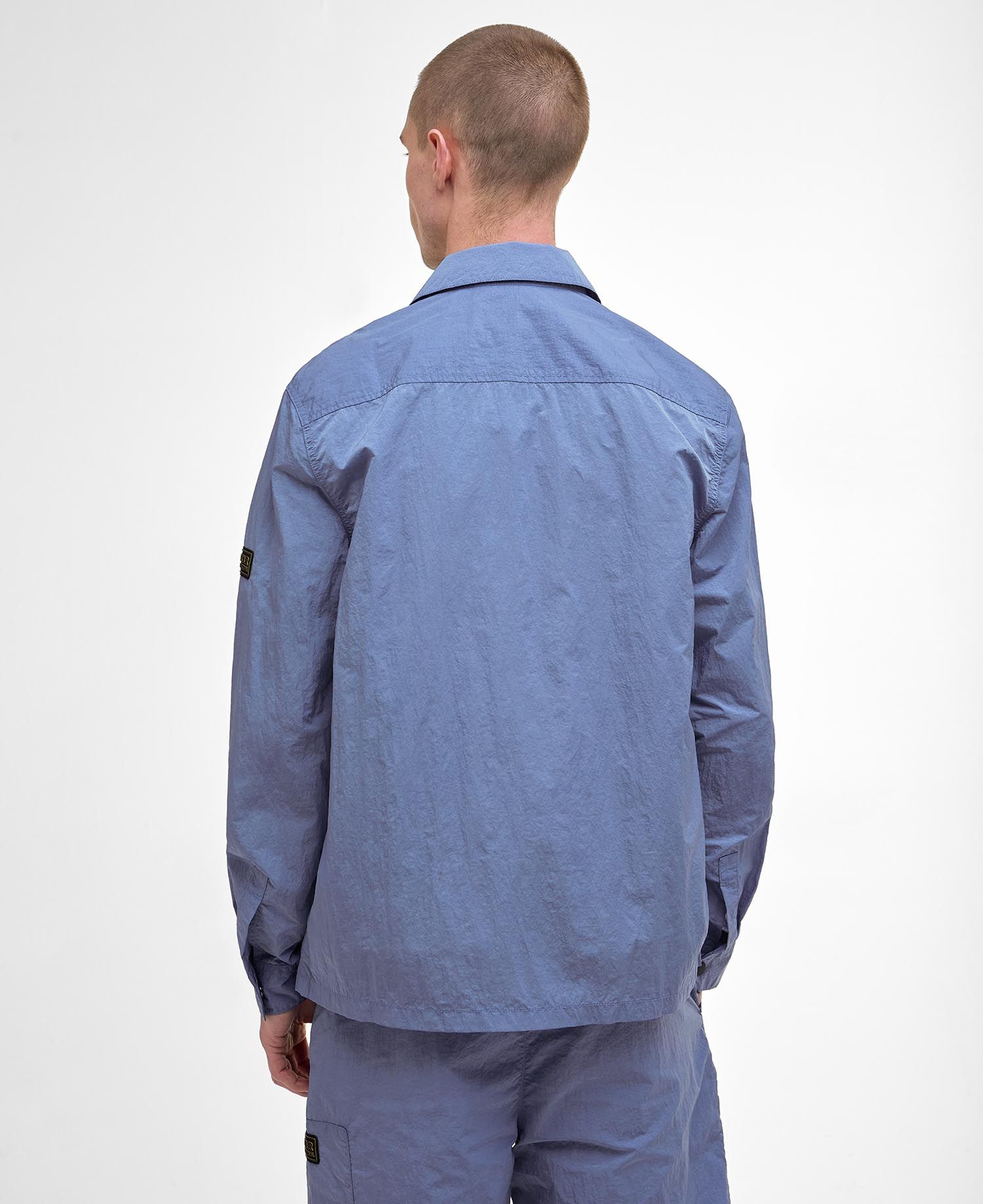 Barbour International Inline Overshirt BU58 Manor Blue