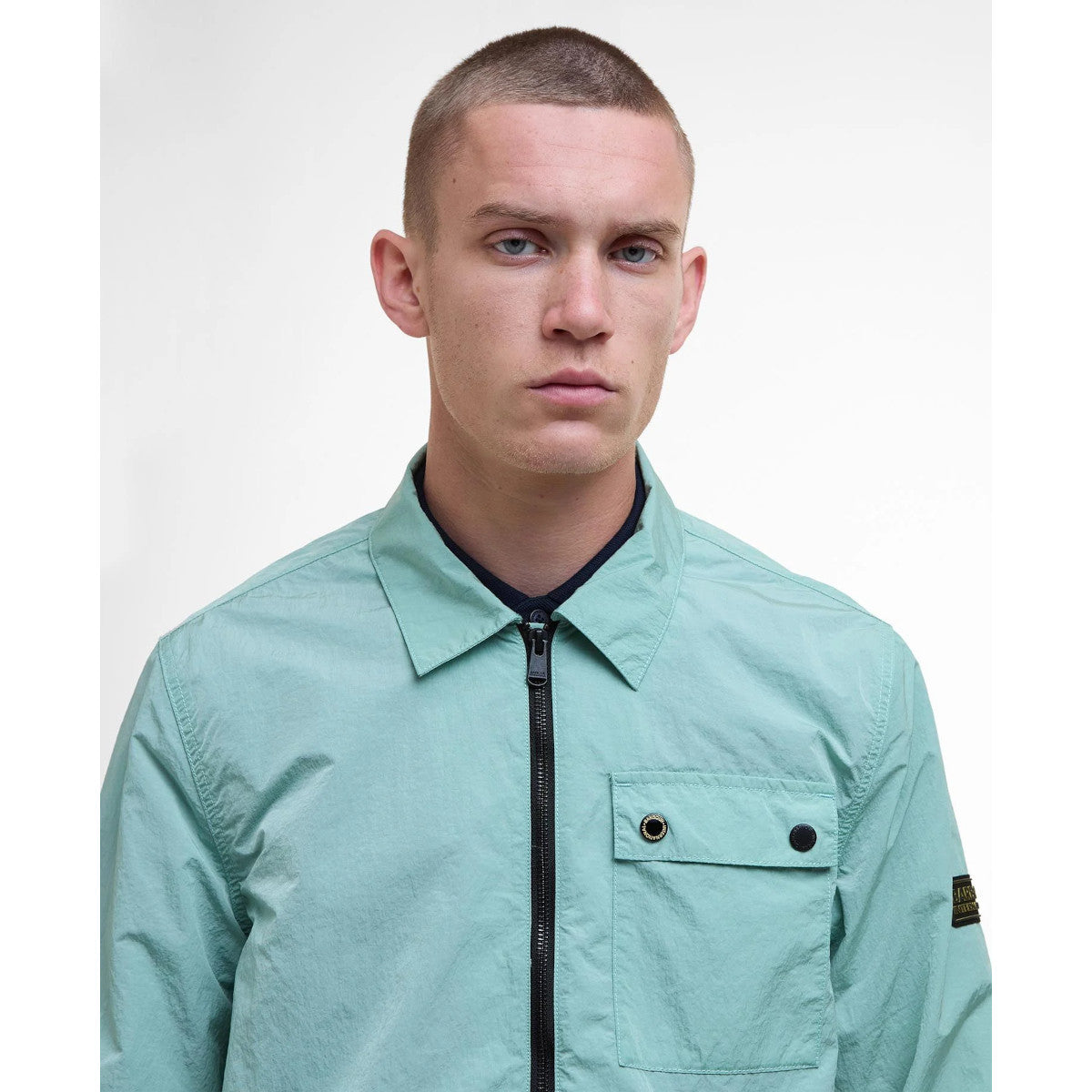 Barbour International Inline Overshirt GN11  Granite Green