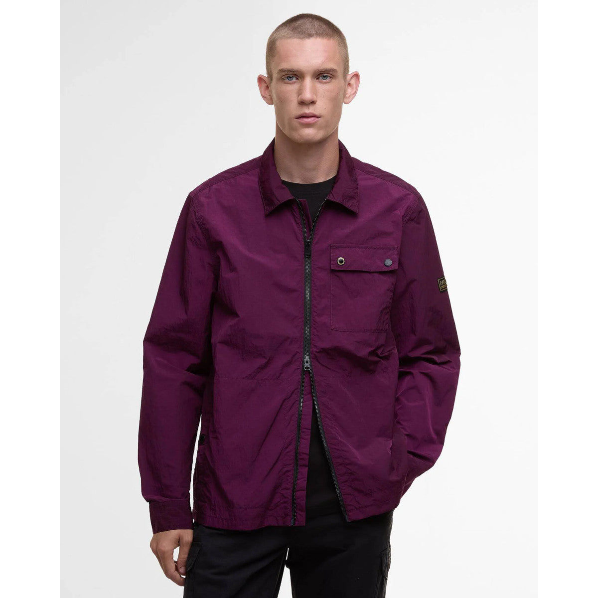 BarbourInternationalInlineOvershirtPU99PotentMerlot__3
