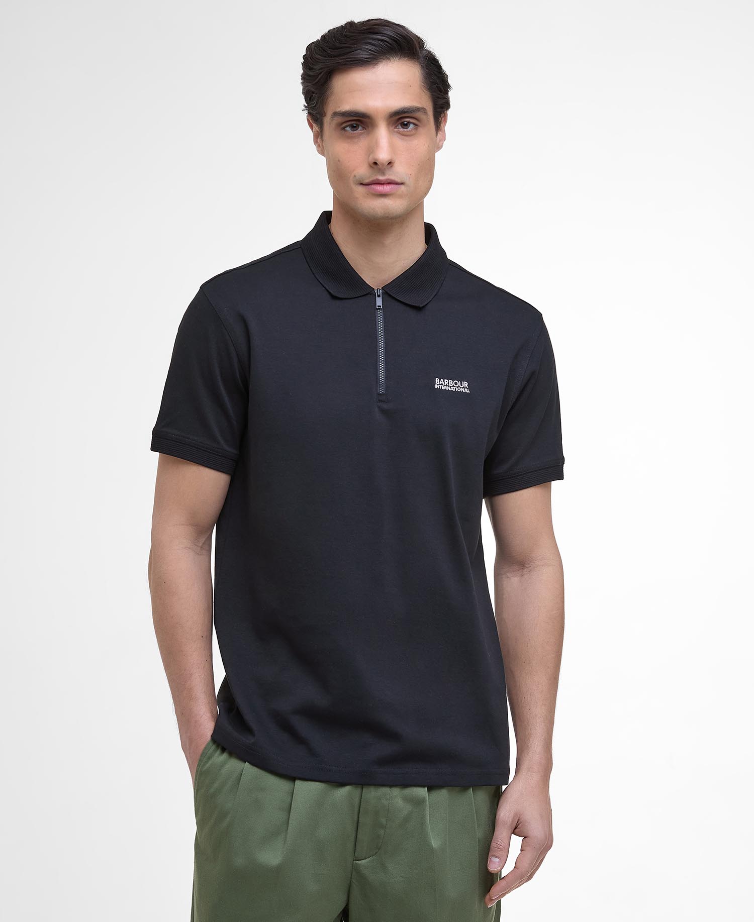 Barbour International Innes Polo Shirt BK11 Black