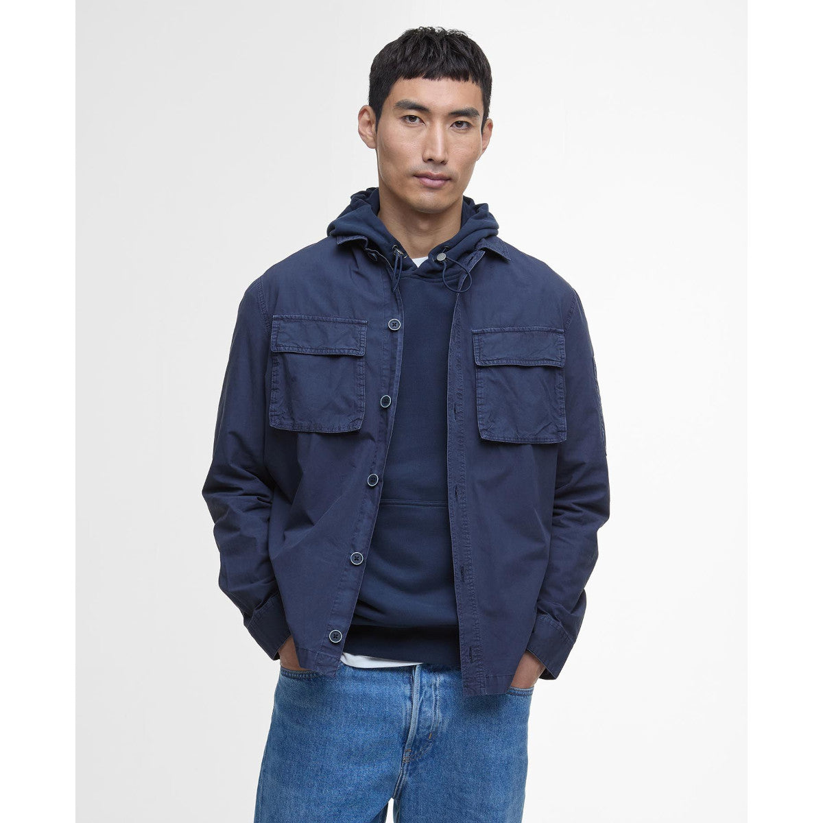 Barbour International Kenneth GD Overshirt NY91 Navy