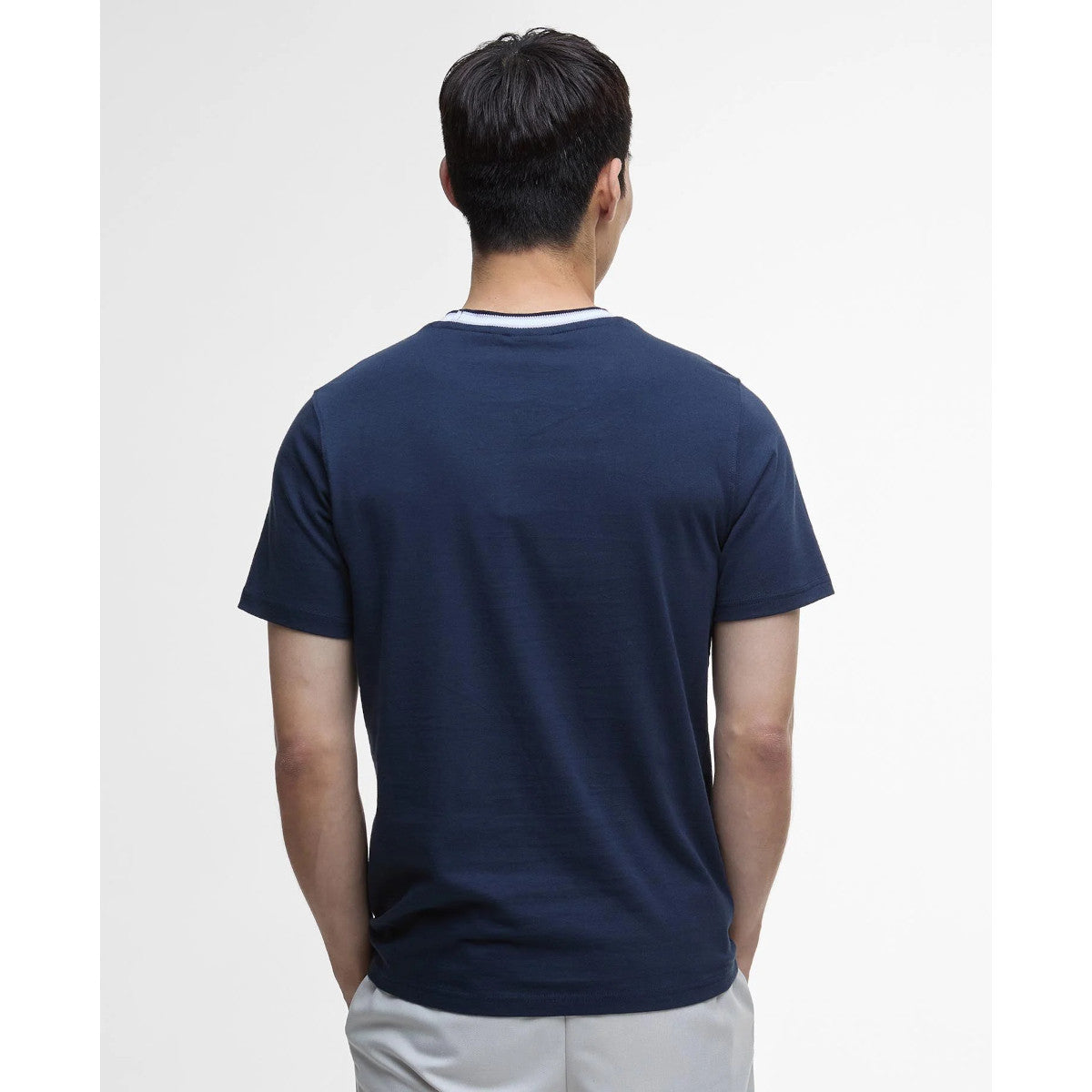 Barbour International Luca Tipped T-Shirt NY91 Navy