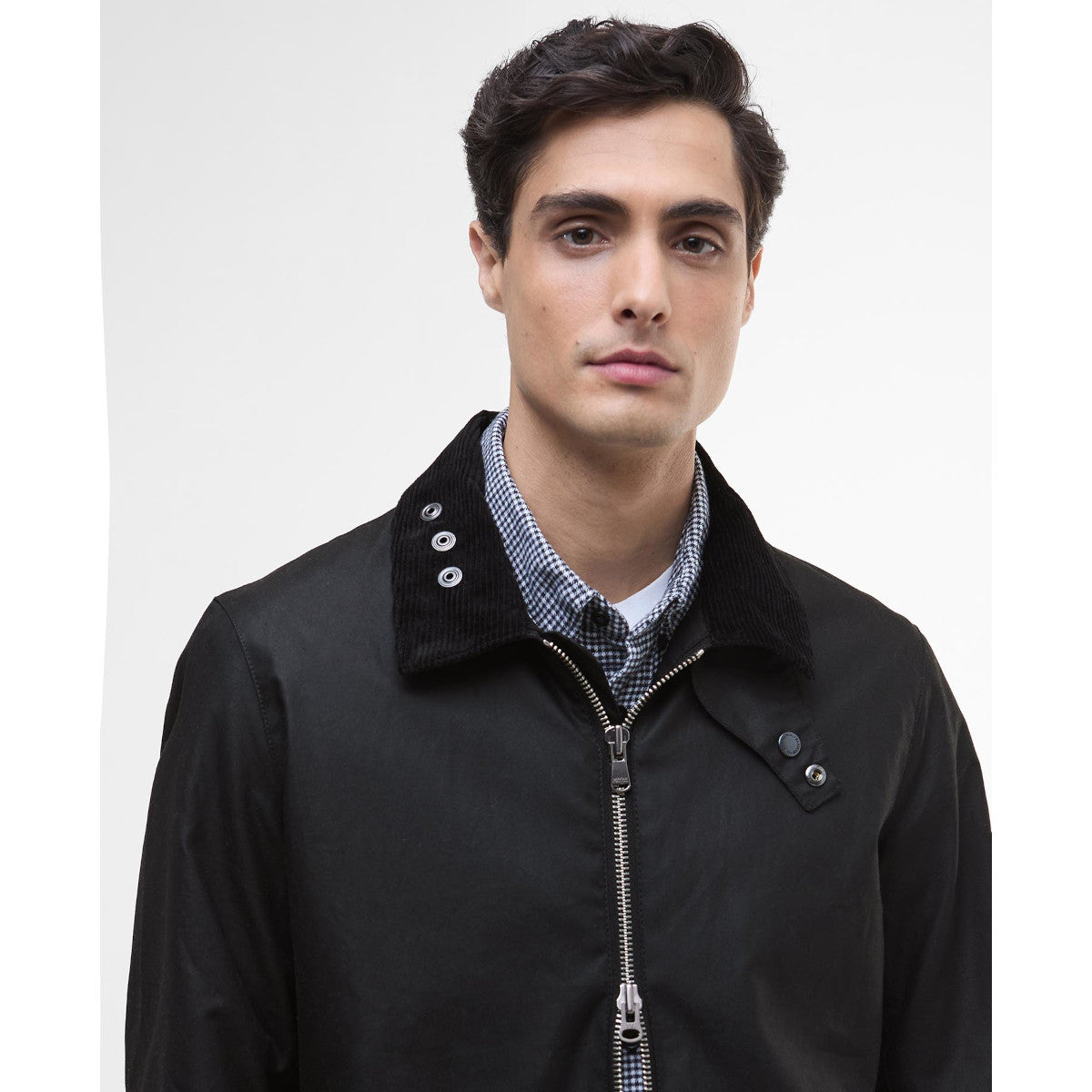 Barbour International Marker Wax Jacket BK71 Black