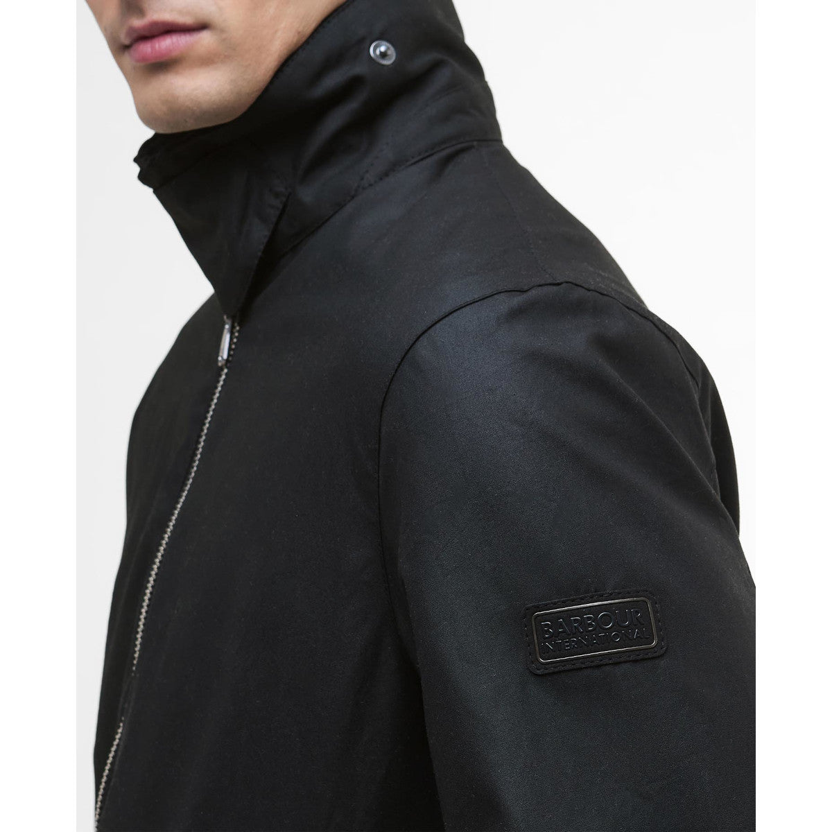 Barbour International Marker Wax Jacket BK71 Black