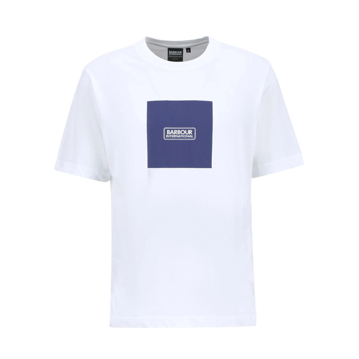 Barbour International Mass Graphic T-Shirt WH11 White