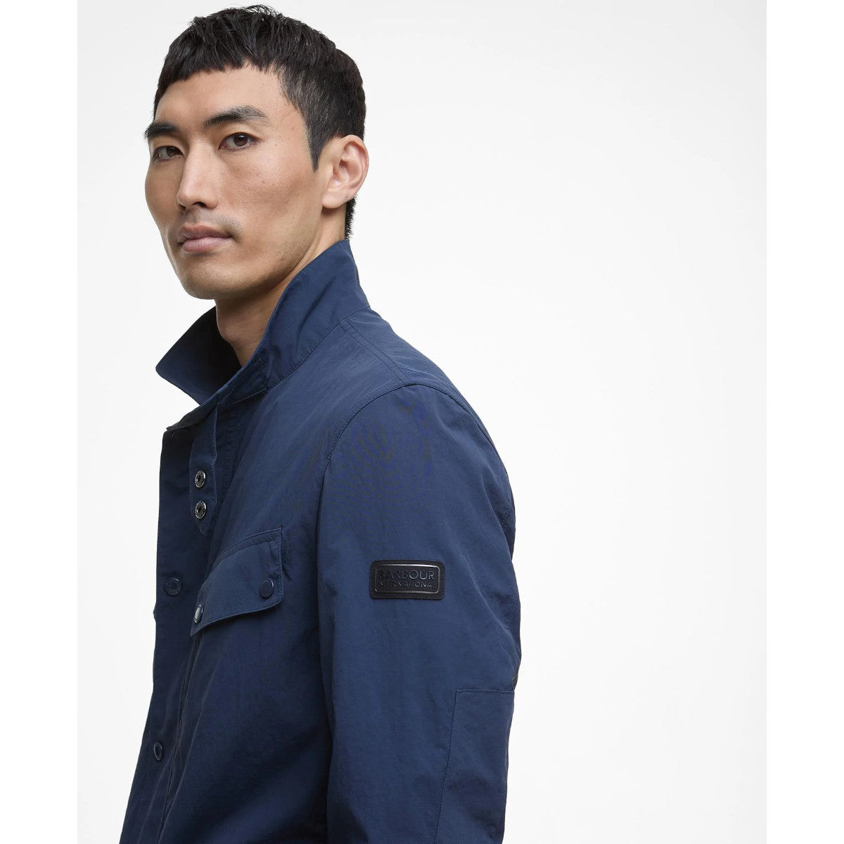 Barbour International Modern Showerproof Duke Jacket NY71 Navy