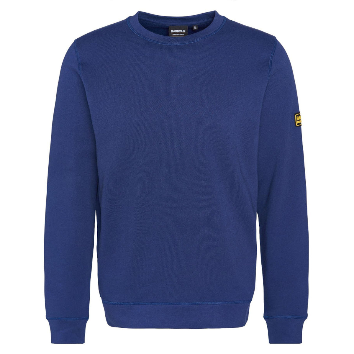 Barbour International Racer Badge Sweatshirt BU53 Pigment Navy