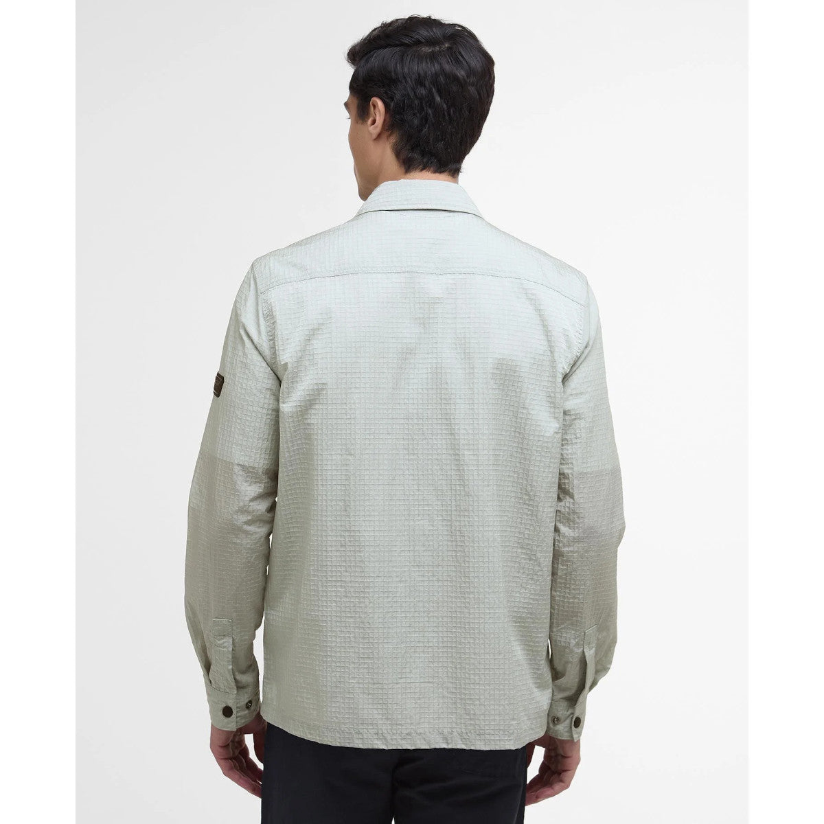 Barbour International Rosso Ripstop Overshirt GY33 Mineral Grey