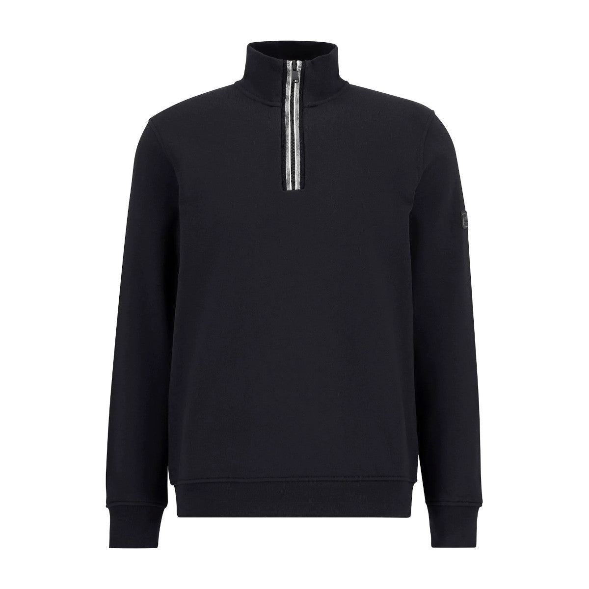 BarbourInternationalRufforthHalfZipSweaterBK11Black__1