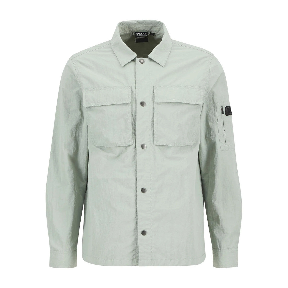 Barbour International Scots Overshirt GY33 Mineral Grey