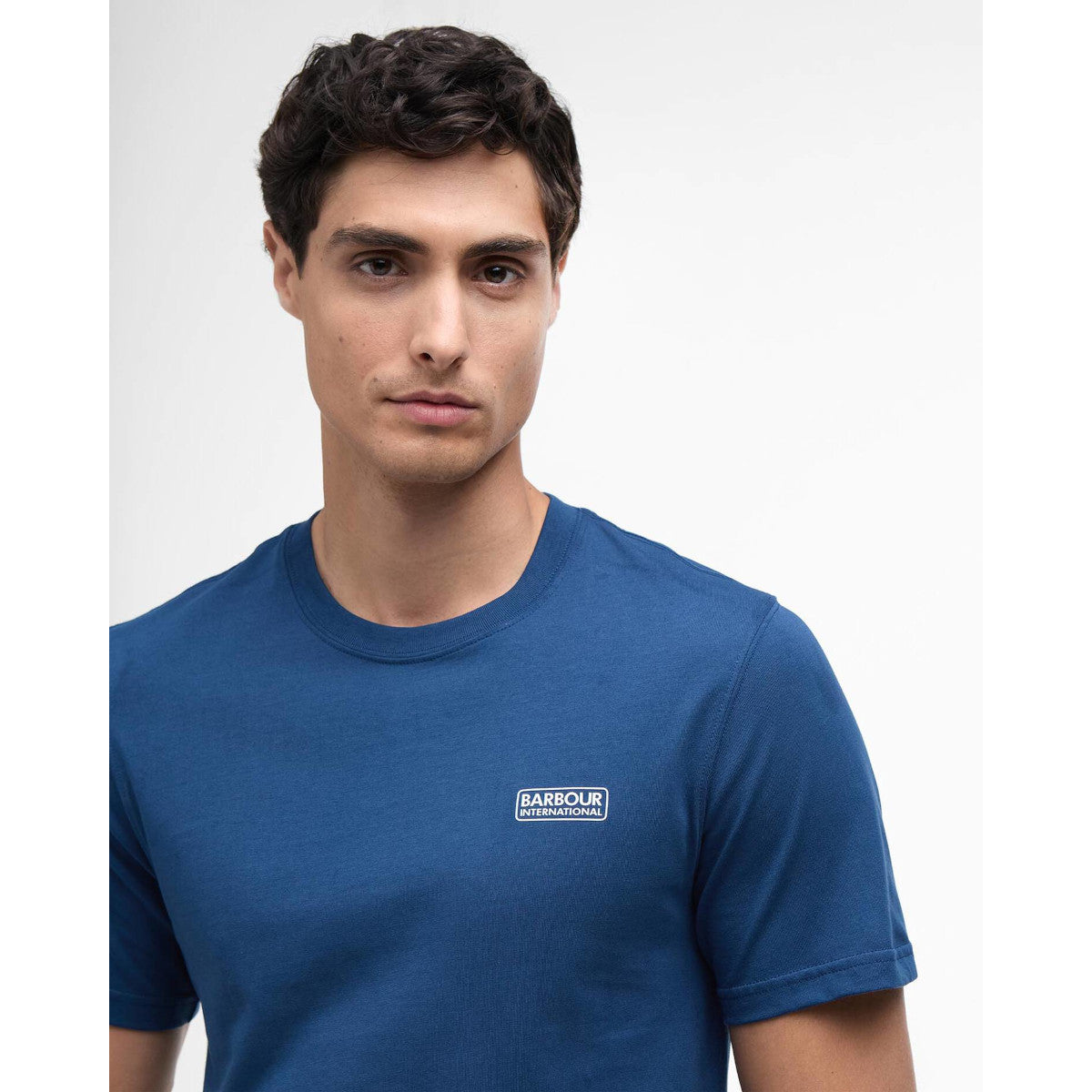 BarbourInternationalSmallLogoT-ShirtBU77InsigniaBlue__2