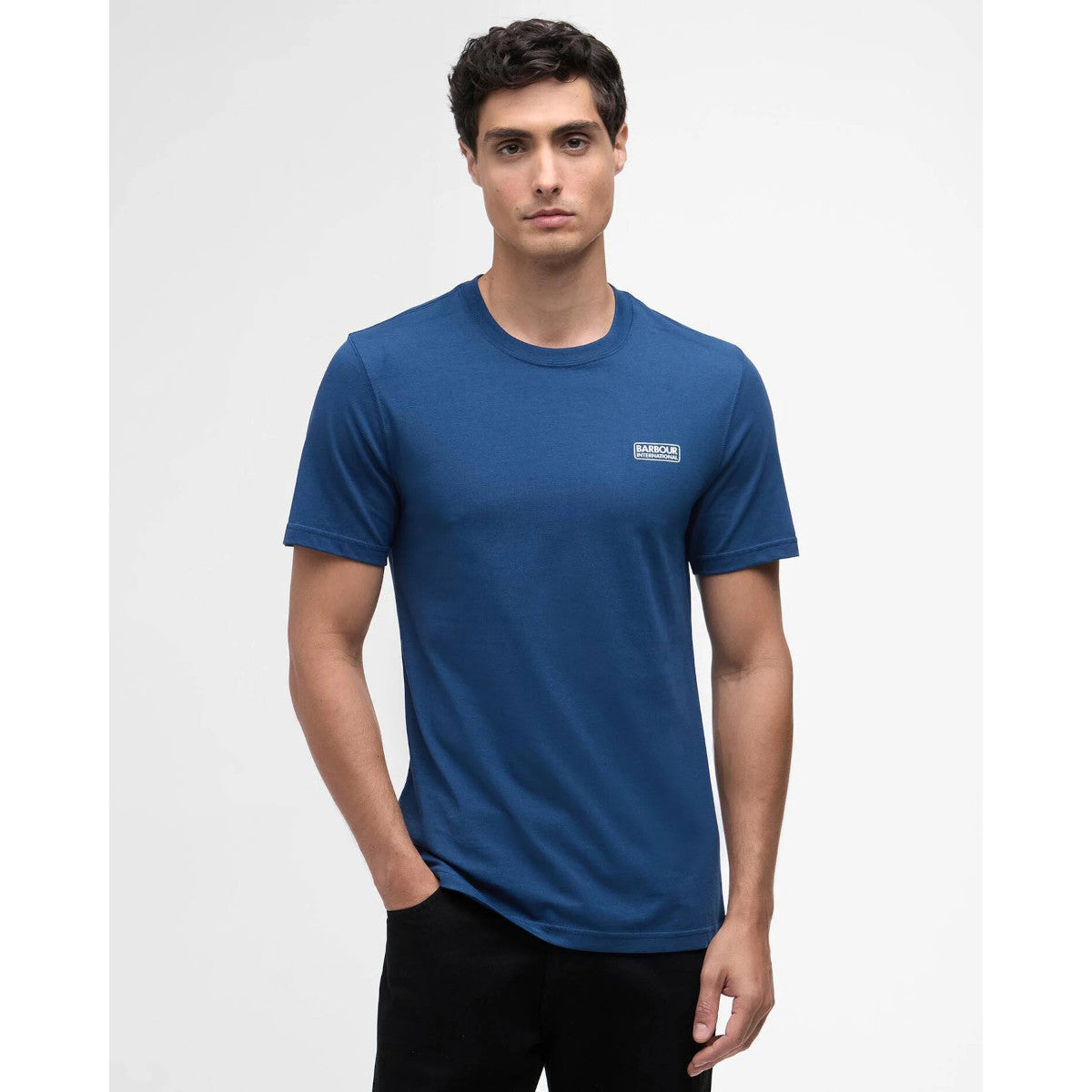BarbourInternationalSmallLogoT-ShirtBU77InsigniaBlue__3