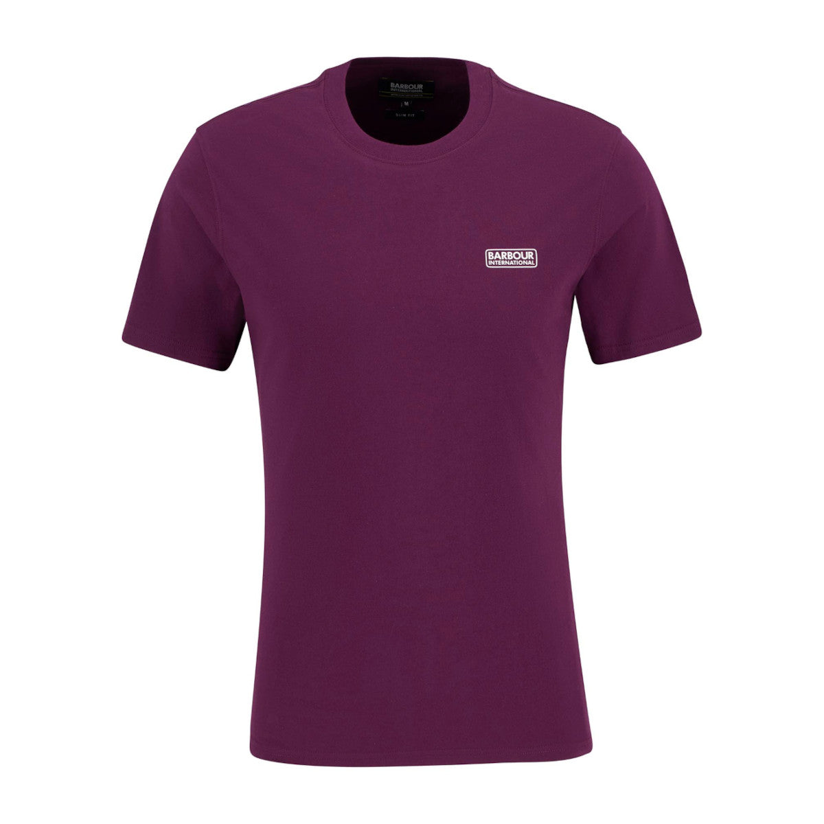 BarbourInternationalSmallLogoT-ShirtPU99PotentMerlot__1