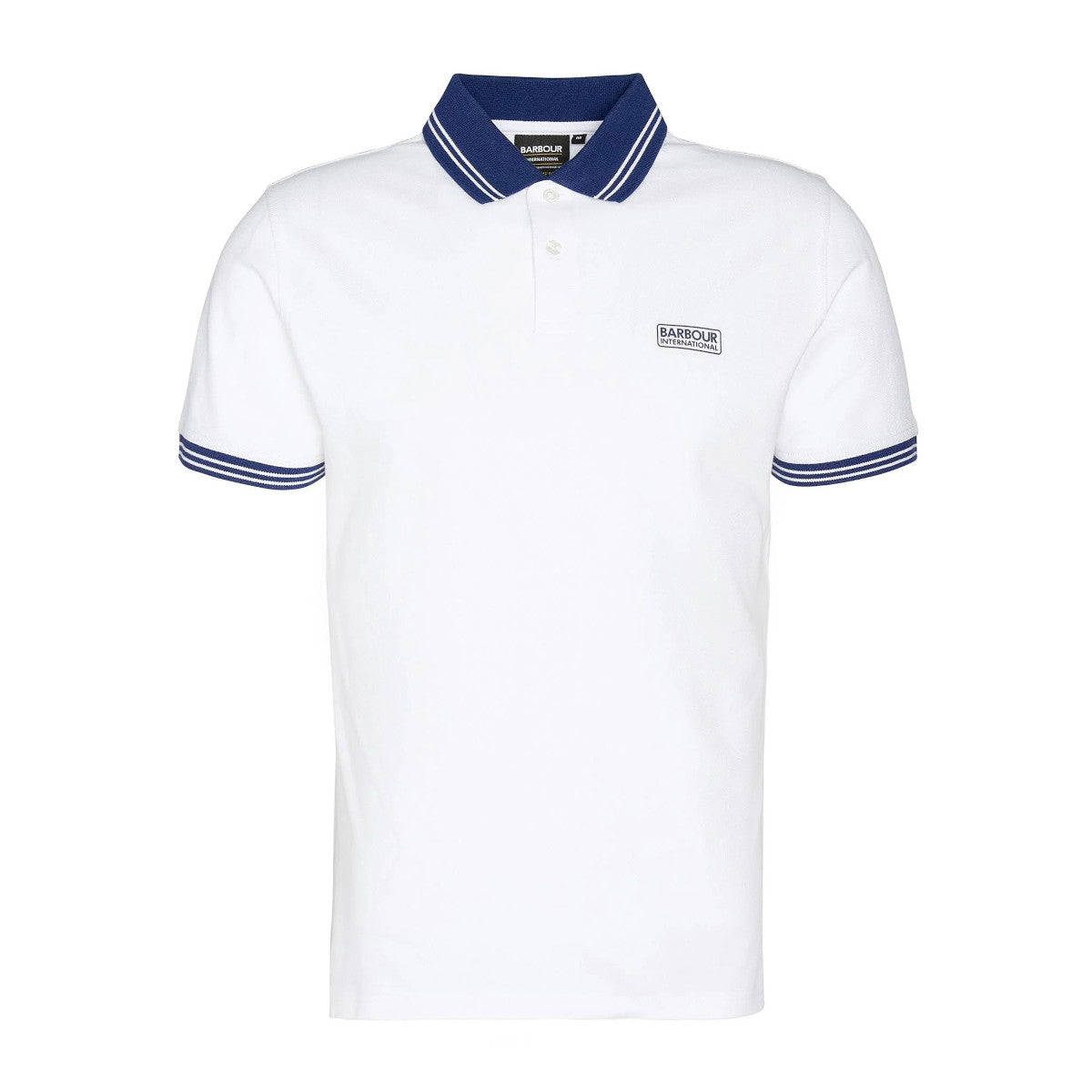 Barbour International Tracker Polo Shirt WH11 White