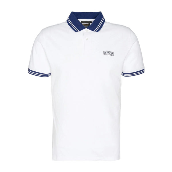 Barbour International Tracker Polo Shirt WH11 White