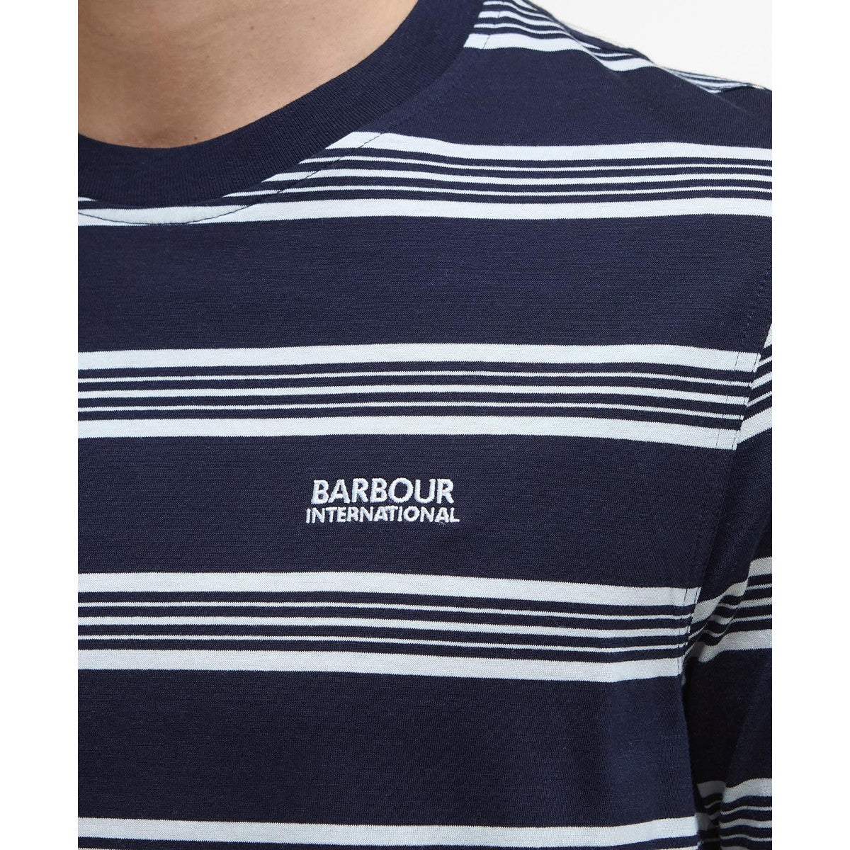 Barbour International Upham Stripe T-Shirt NY94 Navy
