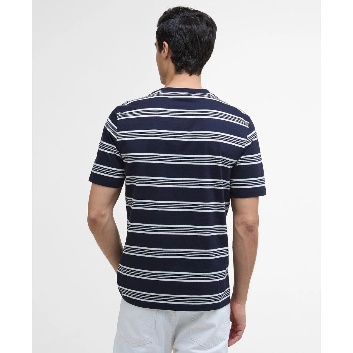 Barbour International Upham Stripe T-Shirt NY94 Navy