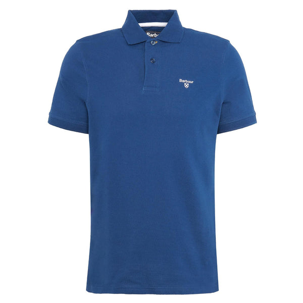 Barbour Lightweight Sports Polo Shirt BL91 Blue