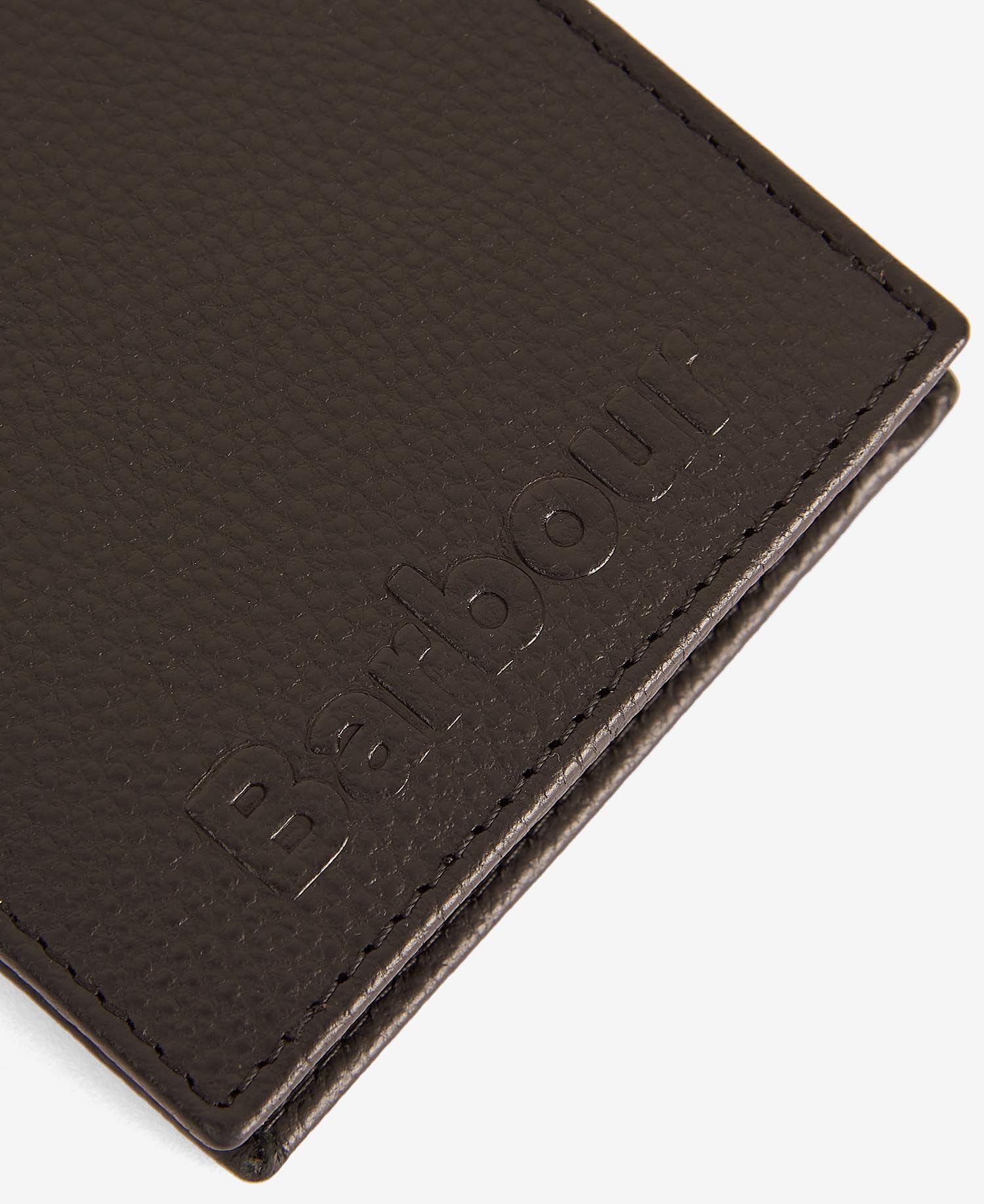 Barbour Logo Billfold Wallet BK11 Black