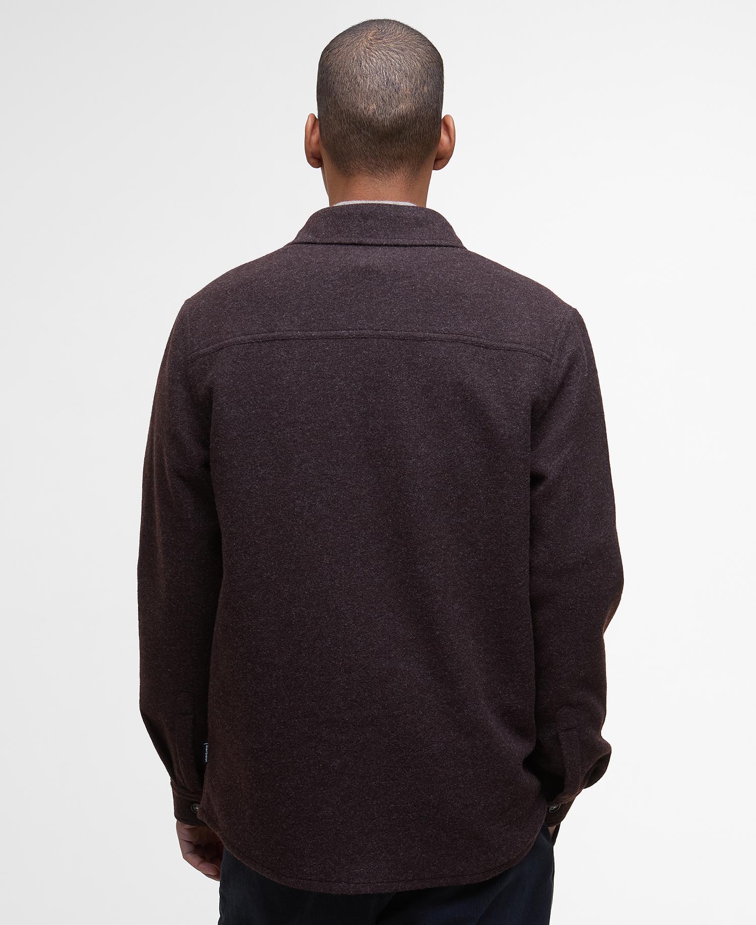 Barbour Marlow Wool Overshirt BR17  Brown